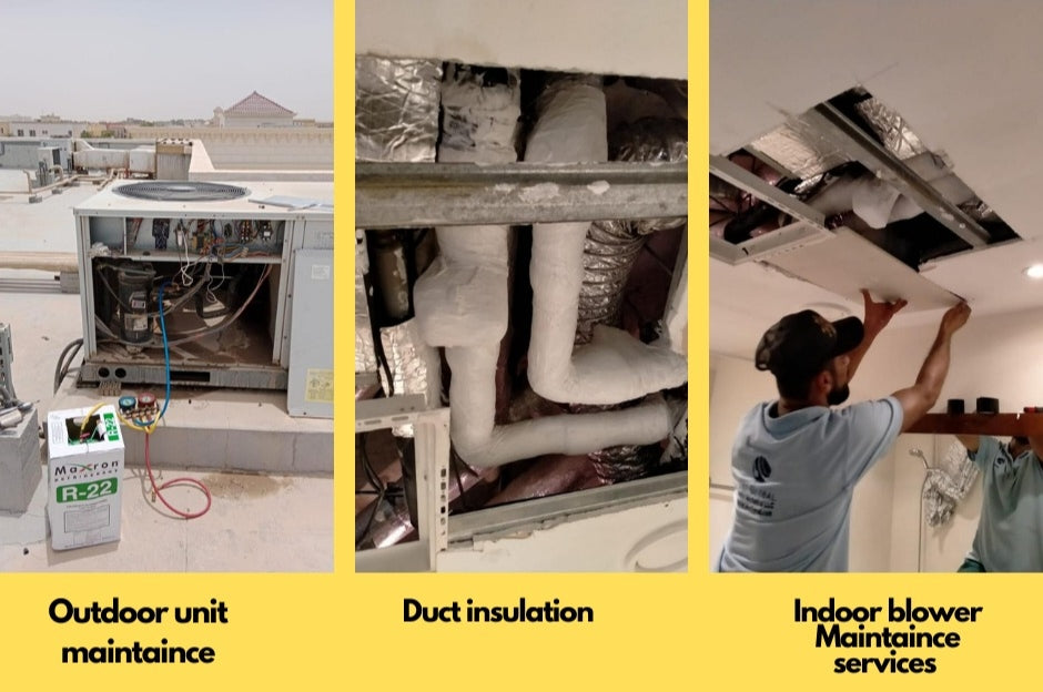 Building ventilation system (HWAC)
