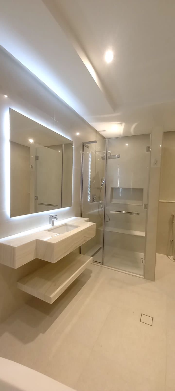 Bathroom Renovations Shower Glass Partitions & Mirrors